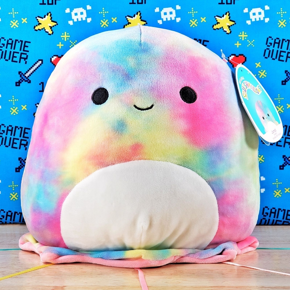 Squishmallow Janet the Jellyfish 11" UltraSoft Stuffed Sealife Plush NWT
